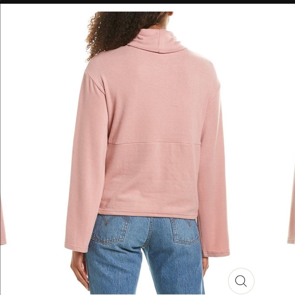 NWT BB Dakota Funnel of Love Cowl Neck Sweatshirt - Picture 2 of 10
